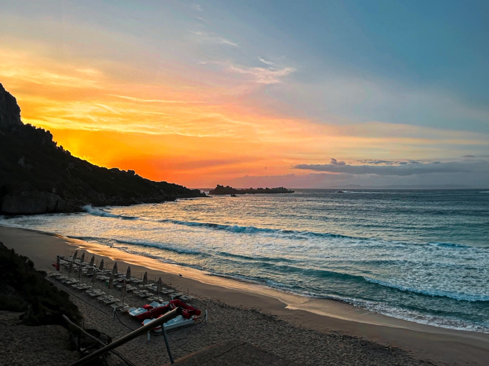 Rena Bianca tramonto